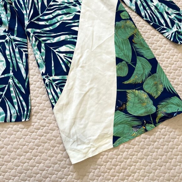 NWOT BCBG MaxAzria Tilli Printed A-Line Dress Size S Long Sleeve - Picture 5 of 11